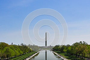 Obelisc monument of Washington DC photo