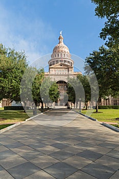 The Capitol Building in Austin Texas