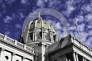 Capitol Building in Harrisburg, PA photo