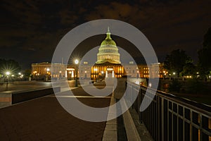 Capitol building. Landmarks Washington DC, Supreme Court, Washington monument, American national mall. Iconic Capitol