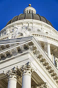 The Capitol Building of Sacramento, California
