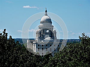 The Capitol Building of the State of Rhode Island