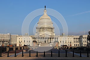 Capitol Building of the United States. It houses the chambers of the House of Representatives and the Senate IV