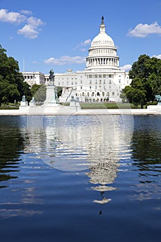 The capitol building in Washington