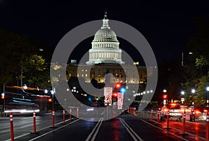 The Capitol Building in Washington DC, capital of the United States of America