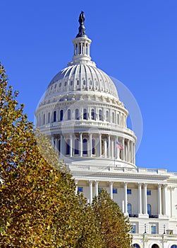 The Capitol Building in Washington DC, capital of the United States of America