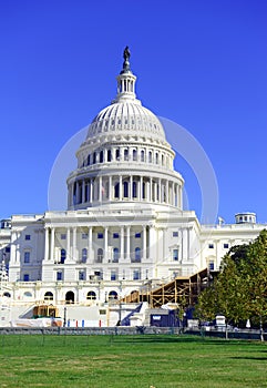 The Capitol Building in Washington DC, capital of the United States of America