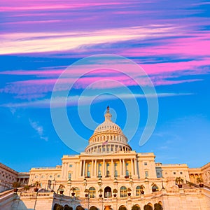 Capitol building Washington DC US congress