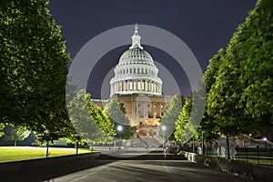 Capitol building in Washington DC USA