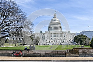 Capitol Hill in Washington DC