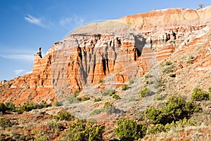 Capitol Peak in Palo Duro Canyon photo