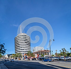 Capitol Records Building - Los Angeles, California, USA