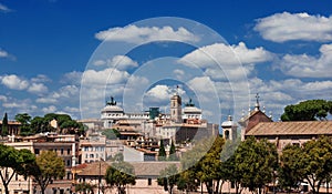 Capitoline Hill skyline