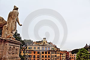 Capitoline Hill view Rome Italy