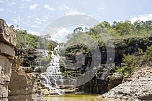 Capitolio Minas Gerais - View of Furnas Canyon - Blue Lagoon Waterfall