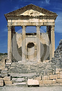 The Capitolium of Dougga