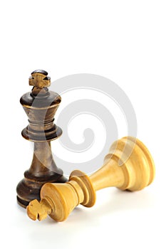 Capitulated white king