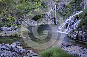 Capivara Waterfall in Chapada dos Veadeiros