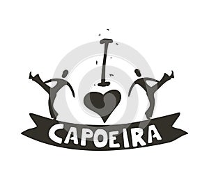 Capoeira only for brave poster