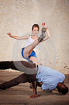 Capoeria Crescent Kick