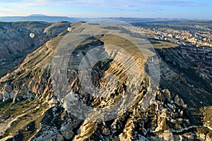 Cappadocia from air photo