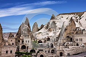 Cappadocia, Anatolia, Turkey. Open air museum, Goreme national park