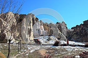 Cappadocia. Ancient cave church