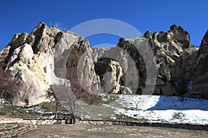 Cappadocia. Ancient cave church