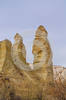 Cappadocia in autumn, Goreme, Turkey