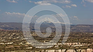 Cappadocia and Erciyes Mountain photo