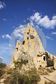Cappadocia, Goreme Open Air Museum, Urgup, rock houses in Cappadocia.