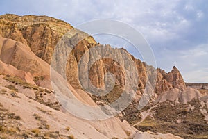 Cappadocia, Kapadokya rock caves in Turkey