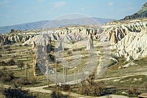 Cappadocia landscape. Turkey. Goreme National Park