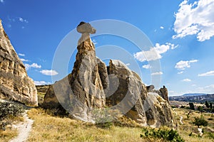 Cappadocia nature land in Turkey