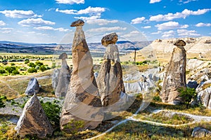 Cappadocia nature land in Turkey