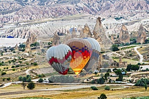 Cappadocia nature land in Turkey