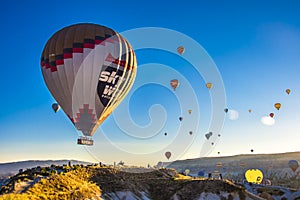 Cappadocia nature land in Turkey