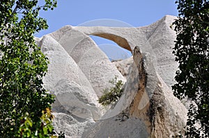 Cappadocia Rock Formations, Red Rose Valley, Goreme, Turkey