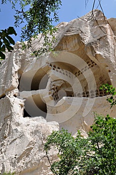 Cappadocia Rock Formations, Red Rose Valley, Goreme, Turkey