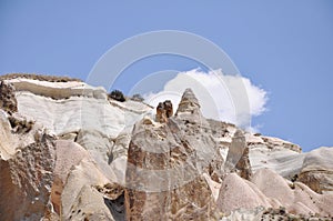 Cappadocia Rock Formations, Red Rose Valley, Goreme, Turkey