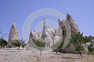 Cappadocia rock landscapes