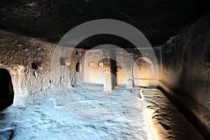 Cappadocia. Ancient cave church