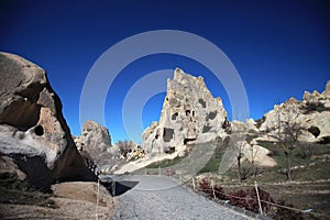 Cappadocia. Ancient cave church