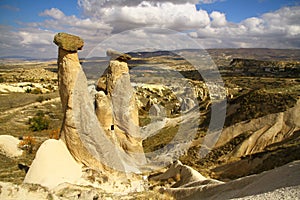 Cappadocia`s fairy chimneys