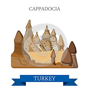 Cappadocia in Turkey attraction tourist attraction landmark