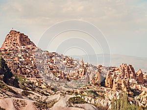 Cappadocia Turkey Nevsehir stone city photo