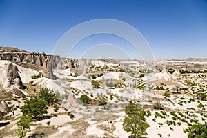 Cappadocia, Turkey. The picturesque landscape of the Valley of the Monks (Valley Pashabag)