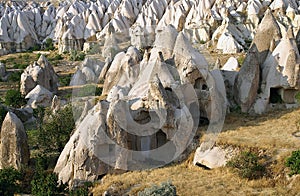 Cappadocian cave houses