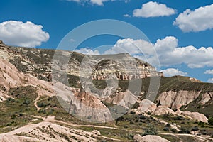 Cappadocian rocky landscape