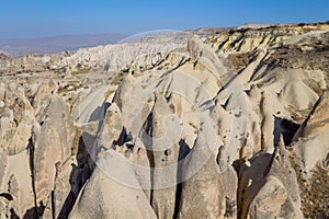 Cappadokia rock formation valley